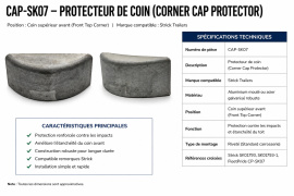 STRICK CORNER CAP PROTECTOR SK01793