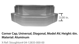 STOUGHTON CORNER CAP 04-12835-000-00