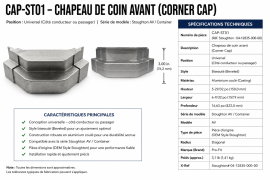 STOUGHTON CORNER CAP 04-12835-000-00