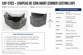 STOUGHTON CORNER CAP CS Z-PLATE 04-22044-200-00
