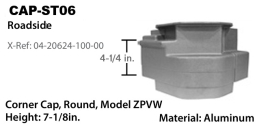 STOUGHTON CORNER CAP CS 04-20624-100-00