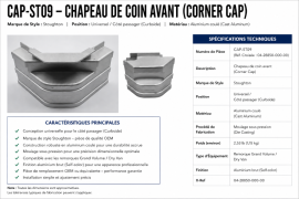 STOUGHTON CORNER CAP