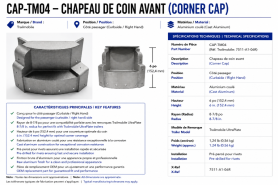 TRAILMOBILE - COIN SUP&Eacute;RIEUR DROIT 7511-A1-06R