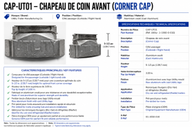 UTILITY - COIN SUP&Eacute;RIEUR 1-1550-010