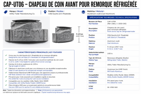 UTILITY - COIN SUP&Eacute;RIEUR GAUCHE 1-1550-043