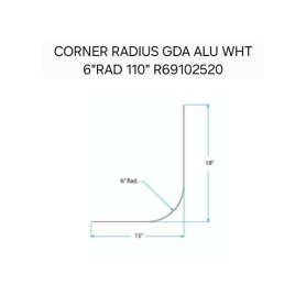 GREAT-DANE CORNER RADIUS 110" 69102520