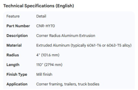 HYUNDAI CORNER RADIUS