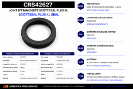 CR SCOTT SEAL PLUS OIL SEAL FOR HM518445