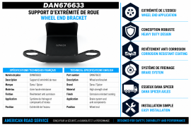 DANA WHEEL END BRACKET