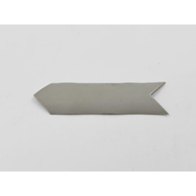 CORNER TAB 3/4" X 3-1/16" GREY