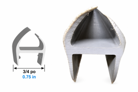 DOOR SEAL 3/4" X 168"
