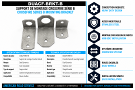 DUAL DYNAMICS CROSSFIRE SS BRACKET "B"