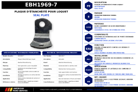 EBERHARD LATCH SEAL PLATE