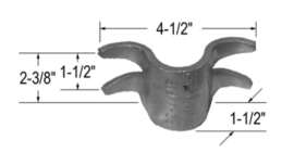 EBERHARD DOOR ROD CAM
