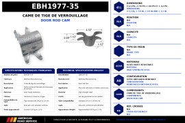 EBERHARD DOOR ROD CAM