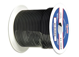 WIRE BLACK 12G 100' ROLL