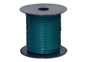 WIRE GREEN 14G 100' ROLL
