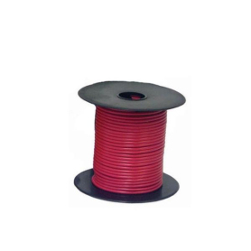 WIRE RED 14G 100' ROLL