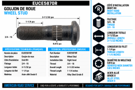WHEEL STUD RH