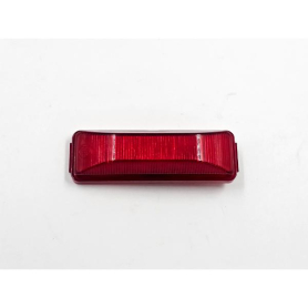 FEATHERLITE LAMP C/M RECT SNAP-IN RED