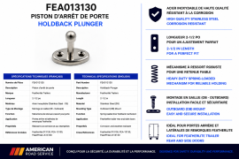 FEATHERLITE HOLDBACK PLUNGER 2 -1/2" SS OB