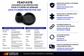 FEATHERLITE COVER LOCK CYLINDER FOR 014457