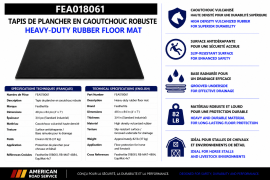 FEATHERLITE FLOOR MAT 48" X 84"