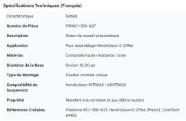 AIR SPRING PISTON FOR S-21966