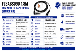 CAPTEUR ABS 90&ordm; STYLE MERITOR