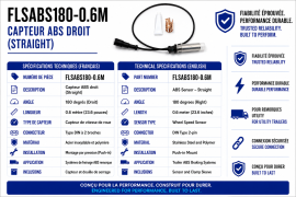 CAPTEUR ABS DROIT