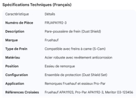 FRUEHAUF DUST SHIELD