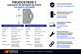 FRUEHAUF HOLDBACK RETAINER
