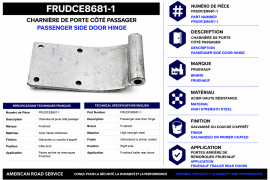 FRUEHAUF N/S DOOR HINGE