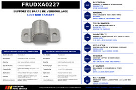 FRUEHAUF LOCK ROD BRKT