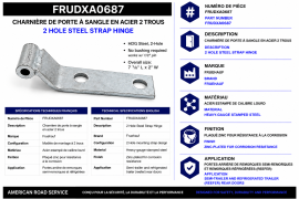 FRUEHAUF HINGE STRAP