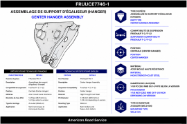 FRUEHAUF F-2 EQUALIZER HANGER ASSY.