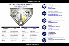 FRUEHAUF EQUALIZER HANGER