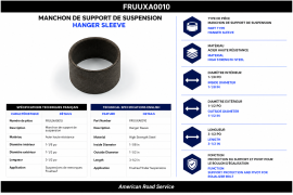 FRUEHAUF HANGER BRACKET SLEEVE