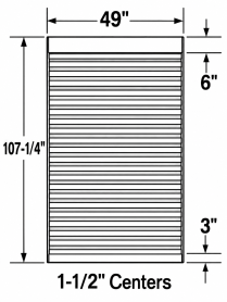 FRUEHAUF SIDE PANEL ALUM 27 CORR