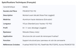 FRUEHAUF NOSE POST JOGGLED