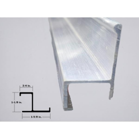 GREAT-DANE ALUMINUM J-POST 1.13"X113.5"