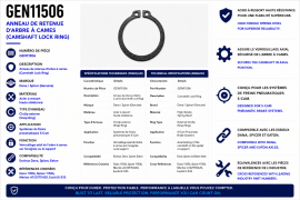 DANA CAMSHAFT LOCK RING