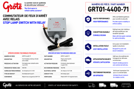GROTE AIR BRAKE & RELAY SWITCH