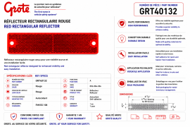 GROTE REFLECTOR RED