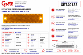 GROTE REFLECTOR YELLOW