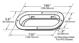 GROTE LIGHT BRACKET GREY