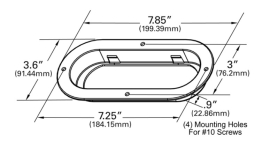 GROTE LIGHT BRACKET BLACK