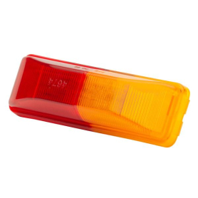 GROTE CLEARANCE MARKER LIGHT SPLIT COLORS RED / AMBER