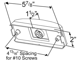 GROTE TURTLEBACK II LIGHT AMBER
