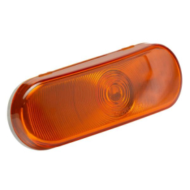 GROTE OVAL MALE PIN PARK/TURN AMBER